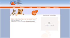 Desktop Screenshot of animalcarehospital.ie