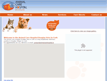 Tablet Screenshot of animalcarehospital.ie